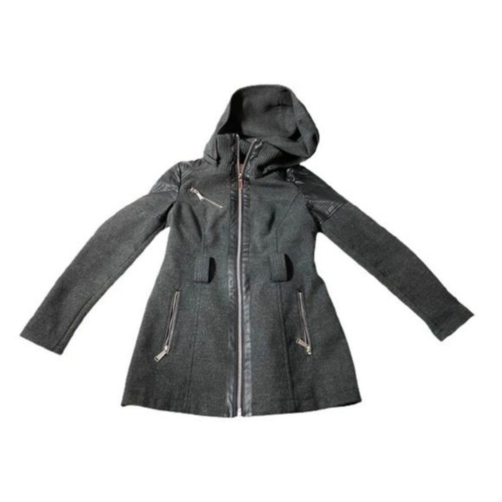BCBG Generation Dark Gray Peacoat Jacket women’s size XS